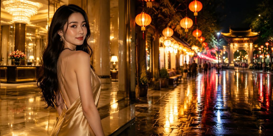 Khung cảnh chợ đêm Hà Nội rực rỡ ánh đèn về đêm
